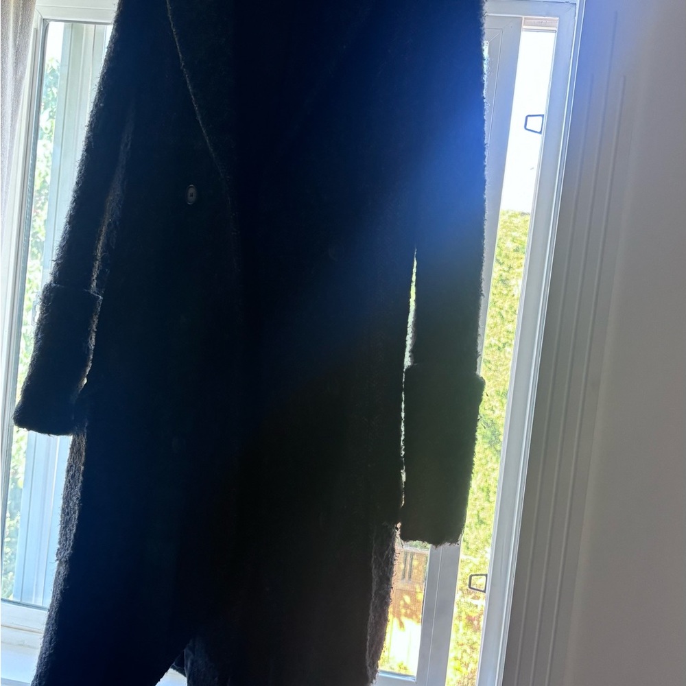 Smythe Black Long Coat